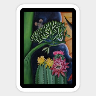 MEXICAN FLOWERS Sticker